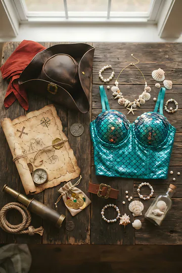 Pirate & Mermaid
